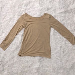 Heattech, nude Long sleeve Top, Size: L